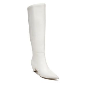 Vince Ferida White Knee High Boot, Size 9, Milk, NEW